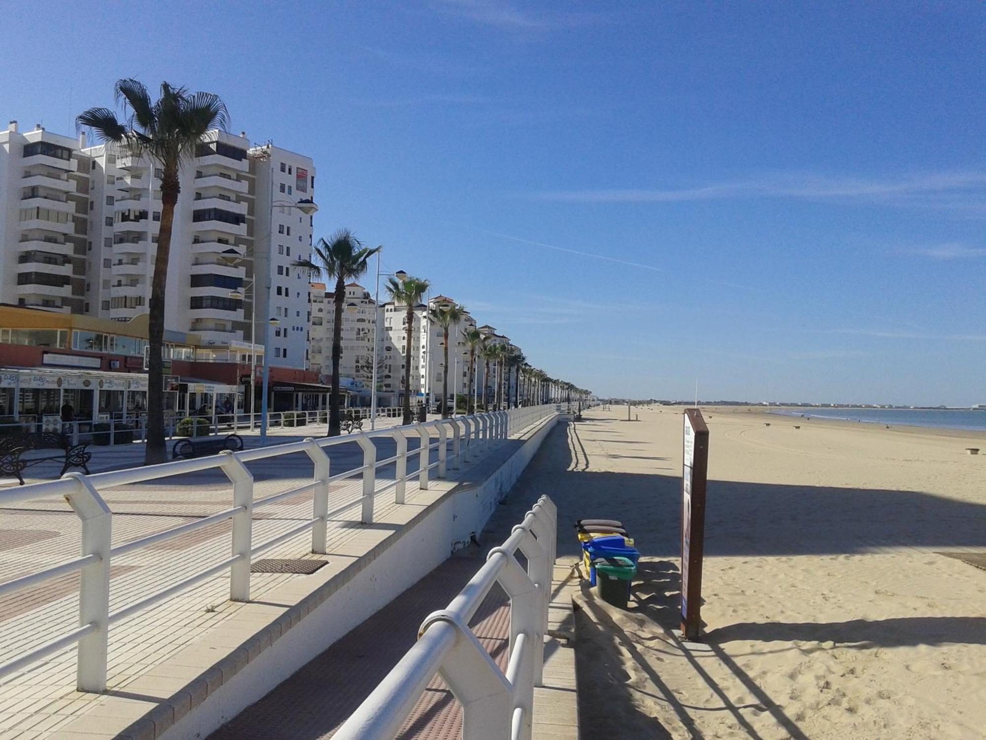 Apartamento Primera Linea De Playa Valdelagrana 圣玛丽亚港 外观 照片